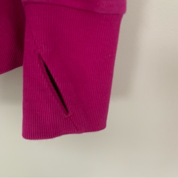 Athleta Fuchsia Pink Hoodie Size S - Picture 4 of 8